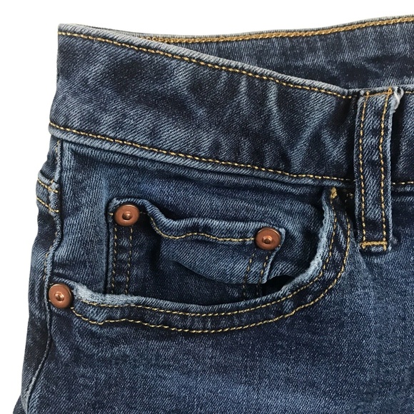 Elizabeth & James High Rise Stovepipe Jeans Medium Wash 28x26 Size 10 Short - Picture 5 of 8